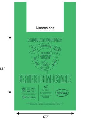 Biodegradable packaging bags