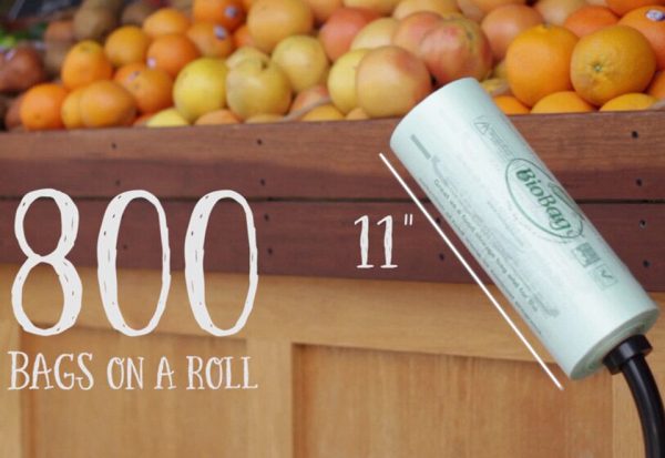 Compostable Biodegradable Flat-Mouth Shopping Bags